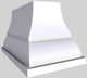 Vent-A-Hood® Designer Series 54" White Island Range Hood-2