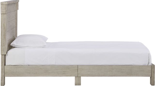 Signature Design by Ashley® Hollentown Whitewash Twin Panel Bed-3