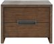 Universal Explore Home™ New Modern Medium Brown Atlas Drawer Nightstand-2