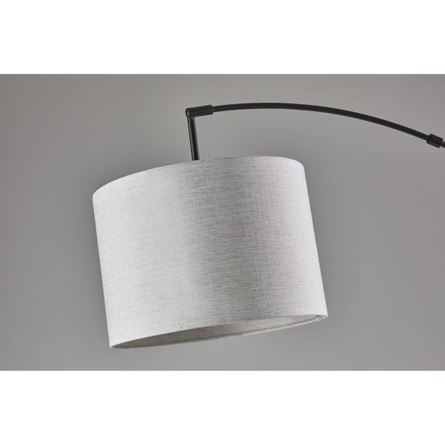 Adesso® Bowery Black Arc Lamp-2