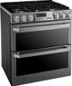 LG Signature 30" Textured Steel™ Slide In Dual Fuel Range-3