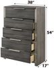 ACME Furniture Jehoram Gray Chest-2