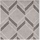 KAS Rugs Lucia Gray Herringbone 5'x8' Area Rug-2