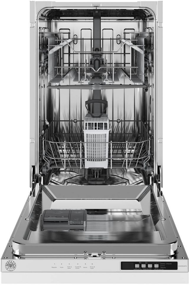 Bertazzoni 18" Panel Ready Top Control Built In Dishwasher