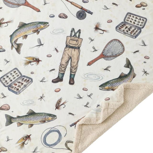 HiEnd Accents Campfire Angler Gear Throw-2
