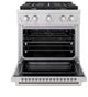 ZLINE 30" Stainless Steel Pro Style Gas Range-1