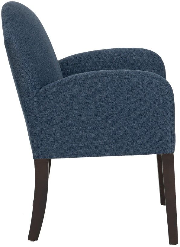 Linon Toni Cobalt Lounge Chair-3