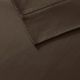 Olliix by Sleep Philosophy Chocolate Full 300 Thread Count Liquid Cotton Sheet Set-1