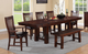 Winners Only® Retreat Mango 102" Trestle Table with Leaves-0
