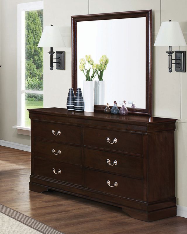 Coaster® Louis Philippe Cappuccino Mirror-2
