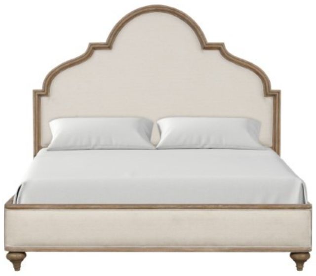 Furniture of America® Lyris Rustic Oak King Bed-1