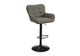 Monarch Specialties Inc. 2-Piece Black/Taupe Adjustable Swivel Counter Stool Set-0