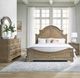 Liberty Furniture Magnolia Manor 4-Piece Weathered Bisque California King Panel Bedroom Set-1