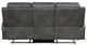 Coaster® Raelynn Gray Manual Reclining Sofa-4