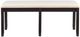 Linon Jordan Dark Charcoal Dining Bench-3