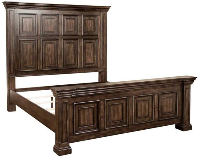 Liberty Furniture Big Valley 4-Piece Brownstone California King Bedroom Set-2