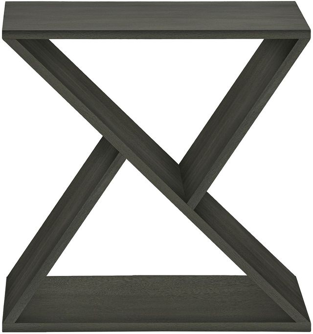 Monarch Specialties Inc. Green Veneer Small Narrow Side Table-2