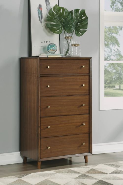 Flexsteel® Ludwig Walnut Drawer Chest-1
