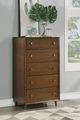Flexsteel® Ludwig Walnut Drawer Chest-3