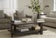 Universal Explore Home™ Modern Dark Gray Cocktail Table with Sable Base-1
