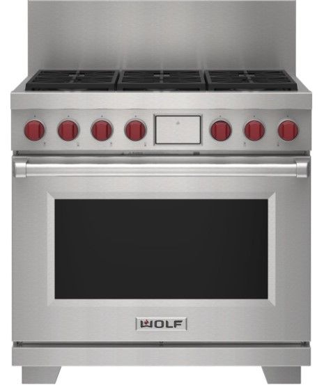 Wolf® 10" Stainless Steel Range Riser-1