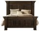 International Furniture Direct Desire Brown Eastern King Panel Bed-0