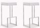 TOV Furniture Ferrara White Set of 2 Steel Bar Stool-0
