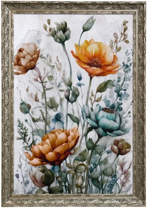 StyleCraft Whimsy Floral Fall II Wall Art-0