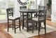 New Classic® Home Furnishings Cori 5-Piece Gray Counter Height Dining Set-1