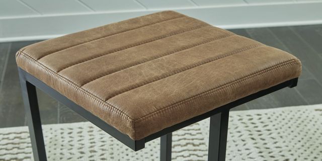 Signature Design by Ashley® Strumford Black/Caramel Bar Stool-4