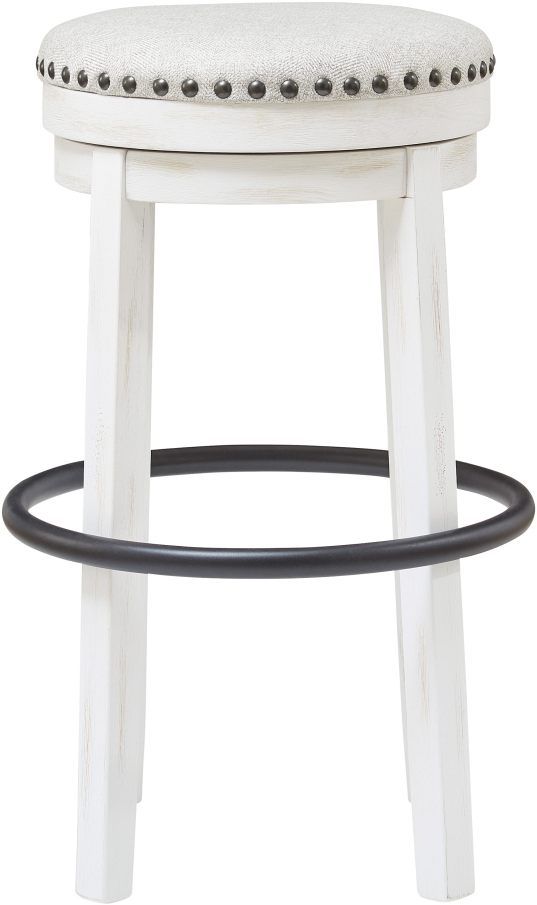 Signature Design by Ashley® Valebeck White Bar Stool-0