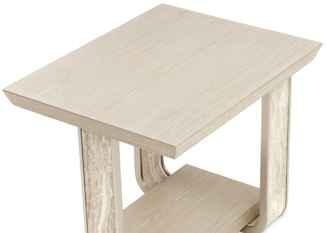 Michael Amini® Lotus Bay Sand End Table-4