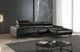 Furniture of America® Vadso Black Sectional with Right Chaise-0