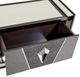 Michael Amini® Carmela Glossy Charcoal Sand Media Cabinet-4