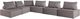 Signature Design by Ashley® Bree Zee 6-Piece Brown Fabric Outdoor Modular Sectional-0