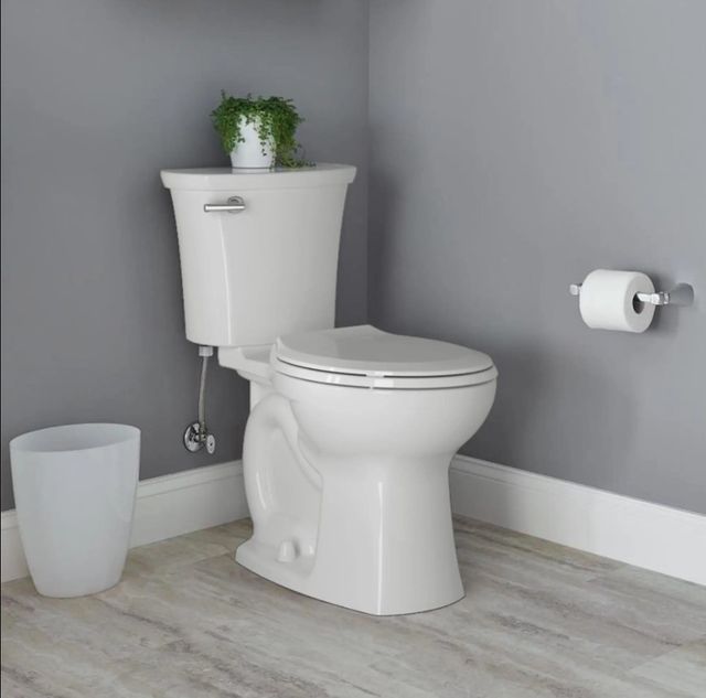 American Standard Edgemere® White Chair-Height Elongated Bowl-2