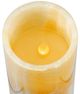 A & B Home Yellow Faux Pillar Candle-3