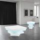 Furniture of America® Anwar White Square Cocktail Table-2