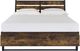 ACME Furniture Juvanth Black/Rustic Eastern King Storage Panel Bed-1
