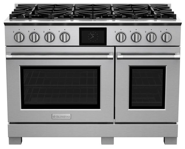 BlueStar® 48" Stainless Steel Pro Style Dual Fuel Range-0