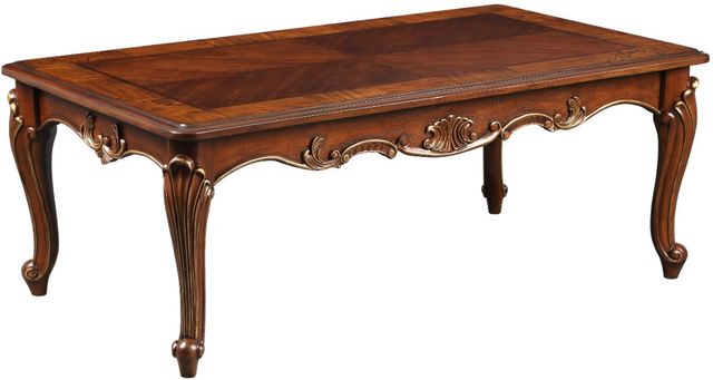 New Classic® Home Furnishings Montecito Brown Cocktail Table-0