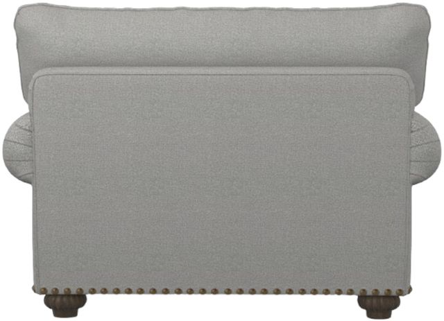 Flexsteel® Patterson Silver Glacier Chair with Nailhead Trim-3