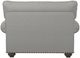 Flexsteel® Patterson Silver Glacier Chair with Nailhead Trim-3