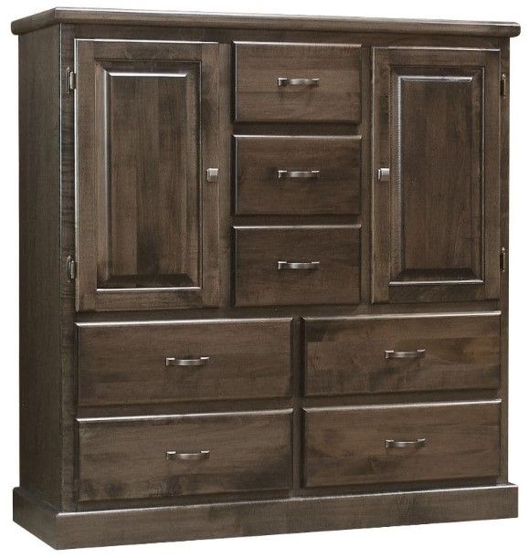 Wolfcraft Furniture Vesper Brown Clothing Coffer-0