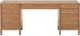 Modus Furniture Tanner Flaxen File Drawer Desk-1