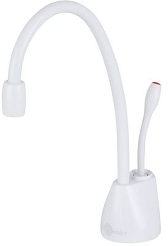 InSinkErator® White Indulge™ Contemporary Hot Only Faucet-0