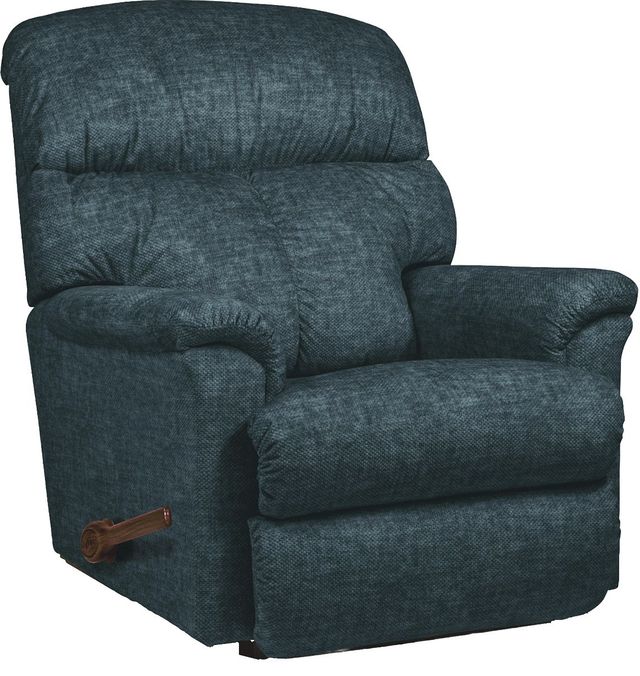 La-Z-Boy® Reed Navy Manual Wall Recliner-0