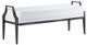 Currey & Company Torrey French Black Bench-0