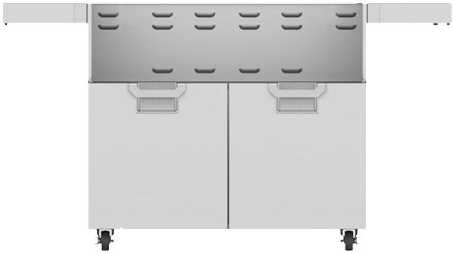 Aspire By Hestan® 48.81" Stainless Steel Double Door Tower Cart