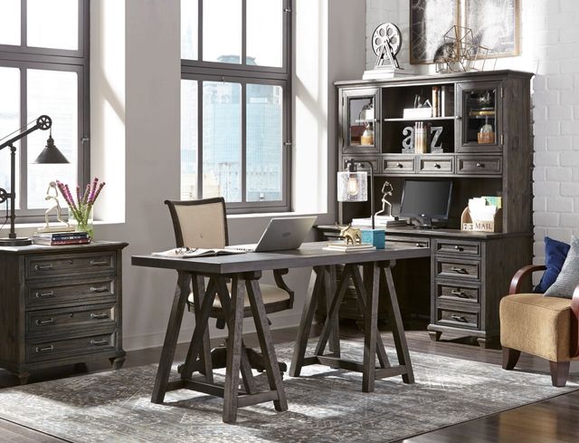 Magnussen Home® Sutton Place Weathered Charcoal Gray Lateral File-1